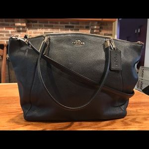 Authentic Navy Coach Bag